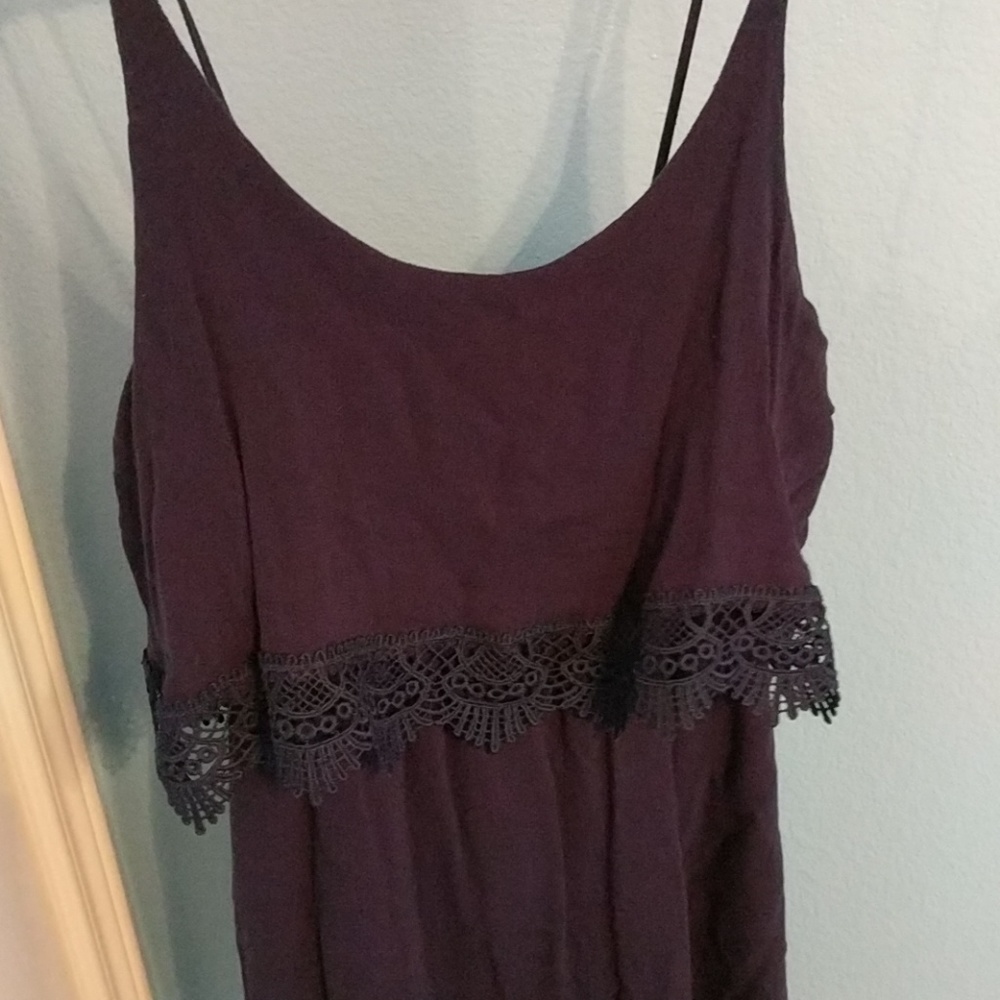 Navy blue dress